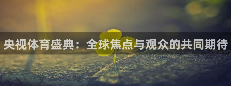 央视体育盛典：全球焦点与观众的共同期待